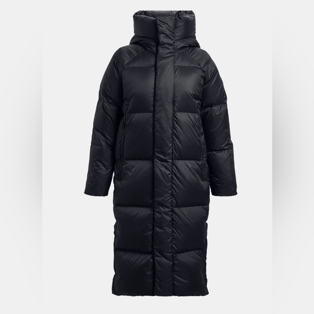 NWT Women's ColdGear® Infrared Down Puffer Parka size Small Black